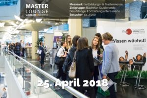 MASTER Lounge 2018 im Rahmen der CAREER & Competence 2018